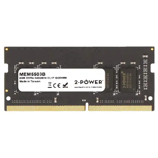 2-Power 2P-KVR24S17S8/8 módulo de memoria 8 GB 1 x 8 GB DDR4 2400 MHz