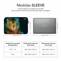 Funda Ordenador Neopreno Trendy Sleeve Neo Lion 15.6\