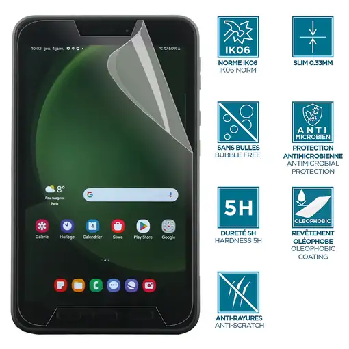 Mobilis 036315 protector de pantalla para tableta Samsung 1 pieza(s)