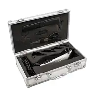 Italian Design IDEER-COMPACT cortadora de pelo y maquinilla Aluminio, Negro 2