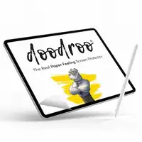 Doodroo Protector de Pantalla iPad 12.9" con Botón Home