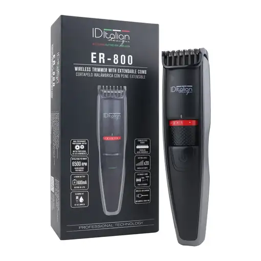 ER-800, CORTAPELO INALÁMBRICO CON PEINE EXTENSIBLE