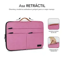 Funda para Portátil Air Padding 360 Sleeve 13.3 a 14\  Rosa