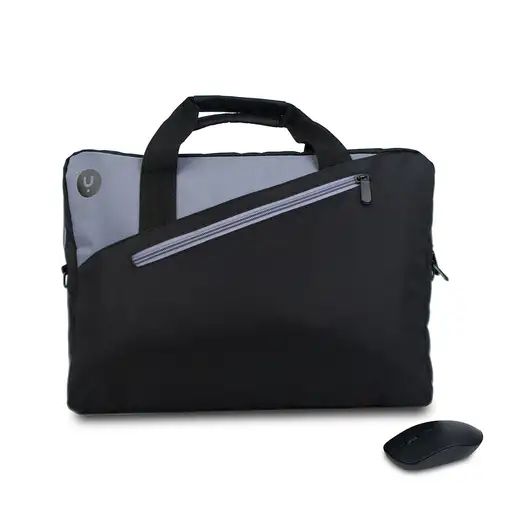 NGS Monray Master Kit Black 39,6 cm (15.6\) Maletín Negro, Gris