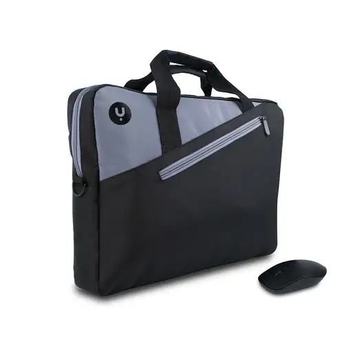 NGS Monray Master Kit Black 39,6 cm (15.6\) Maletín Negro, Gris