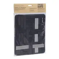 RealPower 156802 funda para tablet 27,9 cm (11") Negro, Gris