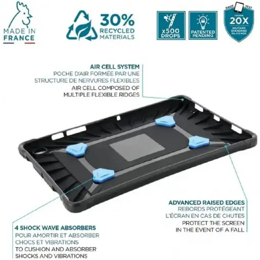 Mobilis PROTECH 25,9 cm (10.2'') Funda Negro