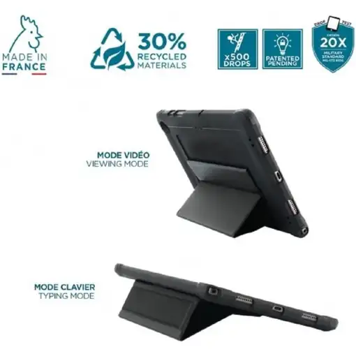 Mobilis PROTECH 25,9 cm (10.2'') Funda Negro