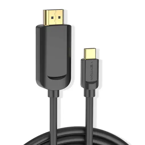 Vention Cable Conversor HDMI 1.4 4K CGUBH/ USB Tipo-C Macho - HDMI Macho/ 2m/ Negr