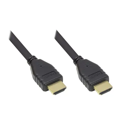 Alcasa GC-M0135 cable HDMI 0,5 m HDMI tipo A (Estándar) Negro
