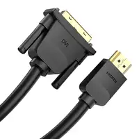 Vention Cable Conversor ABFBG/ DVI-D Macho - HDMI Macho/ 1.5m/ Negro