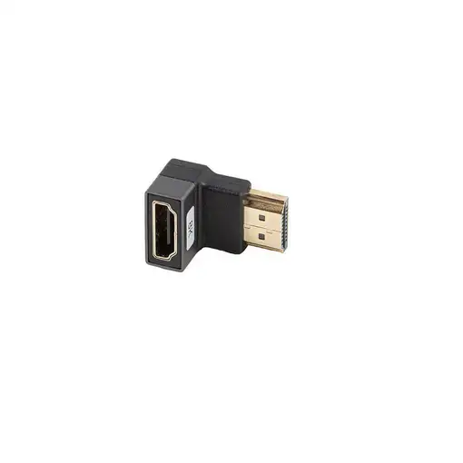 Lanberg AD-HDMI-07 adaptador de cable de vídeo HDMI tipo A (Estándar) Negro, Plata