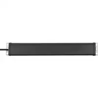 Brennenstuhl 1156057984 base múltiple 3 m 4 salidas AC Negro