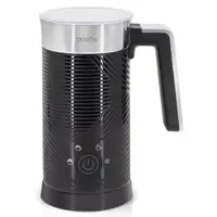 Espumador Leche Eléctrico Calentador Espuma Fría/Caliente MF1172BLK, Negro Briebe