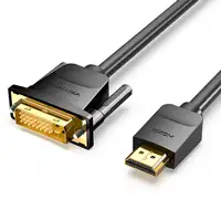 Vention Cable Conversor ABFBI/ DVI Macho - HDMI Macho/ 3m/ Negro