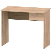 Escritorio, Mesa de Ordenador 75x90x50cm, 1 Cajón, Oficina, Madera, Nova Briebe
