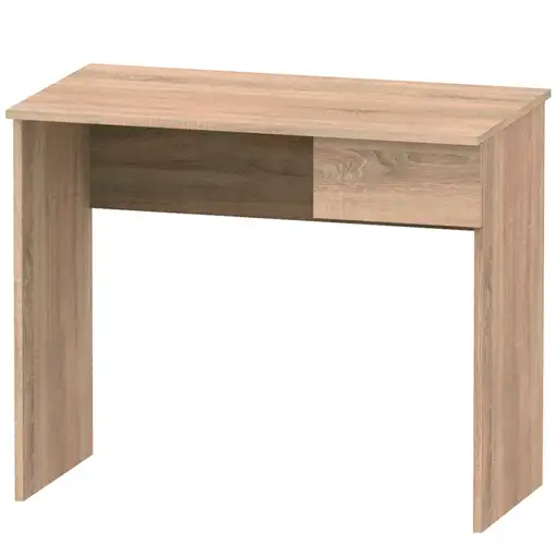 Escritorio, Mesa de Ordenador 75x90x50cm, 1 Cajón, Oficina, Madera, Nova Briebe