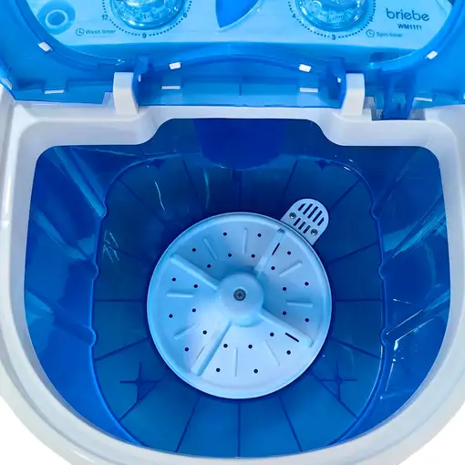 Mini Lavadora Portátil con Centrifugado,Camping,Capacidad 3Kg,Camper WM1111 Briebe