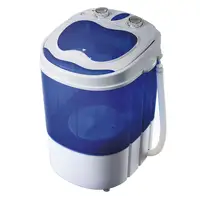 Mini Lavadora Portátil con Centrifugado,Camping,Capacidad 3Kg,Camper WM1111 Briebe