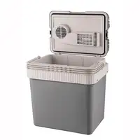 Nevera Portátil Eléctrica de Viaje, Coche, Camping, 21 L, 12V y 220V,CF1151 Briebe