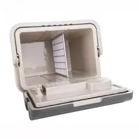 Nevera Portátil Eléctrica de Viaje, Coche, Camping, 21 L, 12V y 220V,CF1151 Briebe