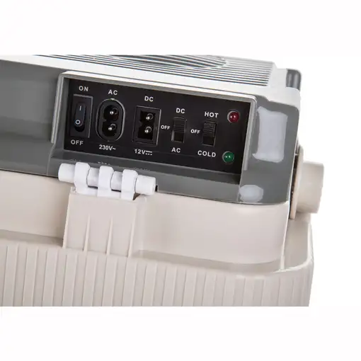 Nevera Portátil Eléctrica de Viaje, Coche, Camping, 21 L, 12V y 220V,CF1151 Briebe