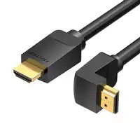 Vention Cable HDMI 2.0 4K Acodado AAQBG/ HDMI Macho - HDMI Macho/ 1.5m/ Negro