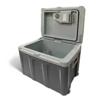 Nevera Portátil Eléctrica de Viaje, Coche, Camping, 40 L, 12V-220V, CF1155 Briebe