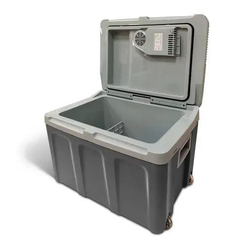 Nevera Portátil Eléctrica de Viaje, Coche, Camping, 40 L, 12V-220V, CF1155 Briebe