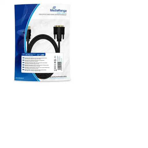 MediaRange MRCS185 cable de señal 2 m Negro