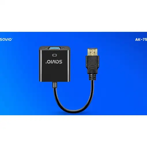 Savio AK-75 adaptador de cable de vídeo HDMI tipo A (Estándar)