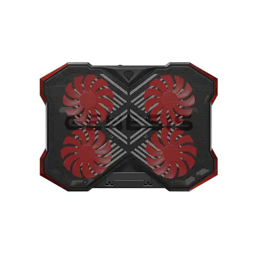 GENESIS Oxid 260 almohadilla fría 43,9 cm (17.3") 1010 RPM Negro, Rojo