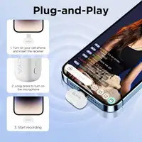 Micrófono Inalámbrico 2 Canales USB-C/Lightning