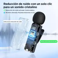 Micrófono Inalámbrico para iPhone Lightning Rango 100m