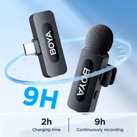Micrófono Inalámbrico USB-C Omnidireccional Rango 100m