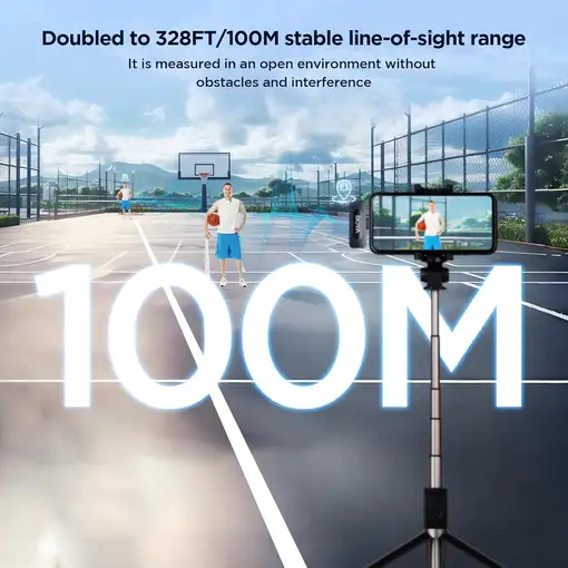 Micrófono Inalámbrico USB-C Omnidireccional Rango 100m