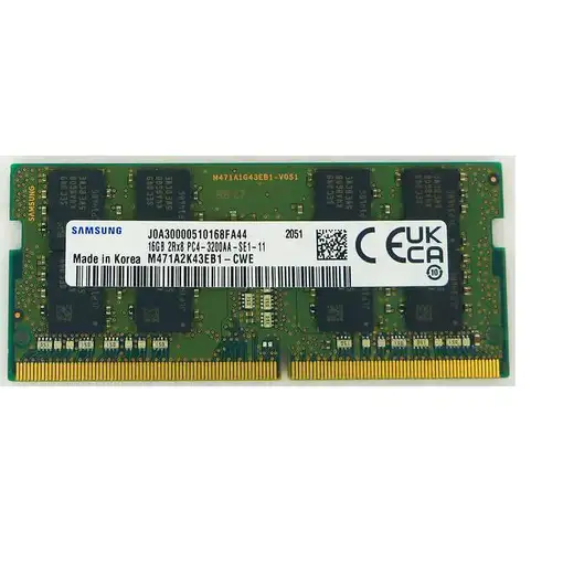 Samsung M471A2K43EB1-CWE 16GB DDR4 3200MHz PC4-25600 SODIMM módulo de memoria 1 x