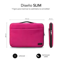 Funda para Portátil Elegant  15.6\  Rosa