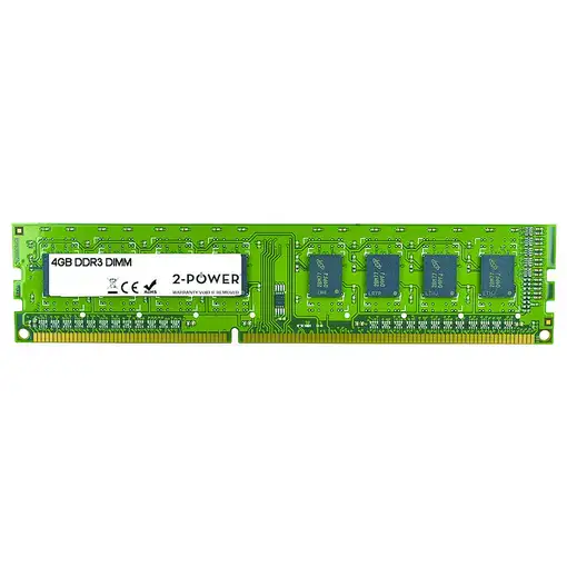 2-Power 2P-V7128004GBD-LV módulo de memoria 4 GB 1 x 4 GB DDR3 1600 MHz