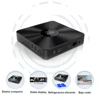 Withtech Mini PC Procesador Intel Celeron N3350 Windows 10  8/64GB  Wifi