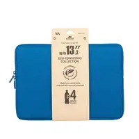 Rivacase Suzuka 7703 35,6 cm (14") Funda Color aguamarina