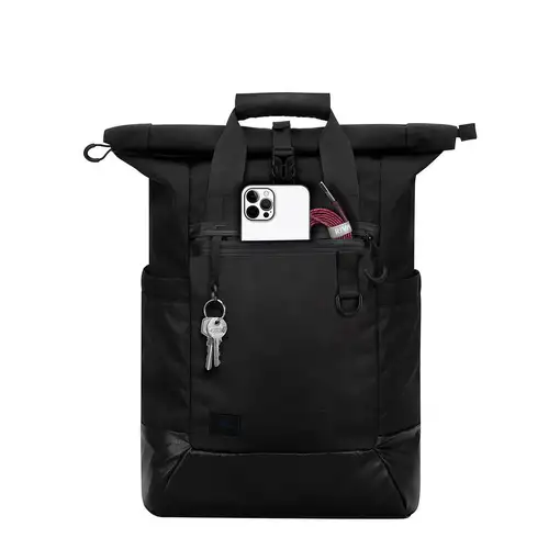 Rivacase Dijon 39,6 cm (15.6") Mochila Negro