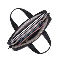 Rivacase 7931 39,6 cm (15.6") Bandolera Negro, Blanco