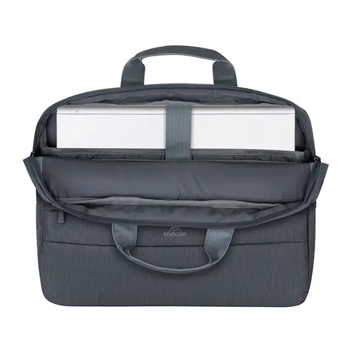Rivacase 7532 39,6 cm (15.6") Maletín Gris