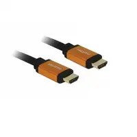 DeLOCK 85727 cable HDMI 1 m HDMI tipo A (Estándar) Negro, Oro