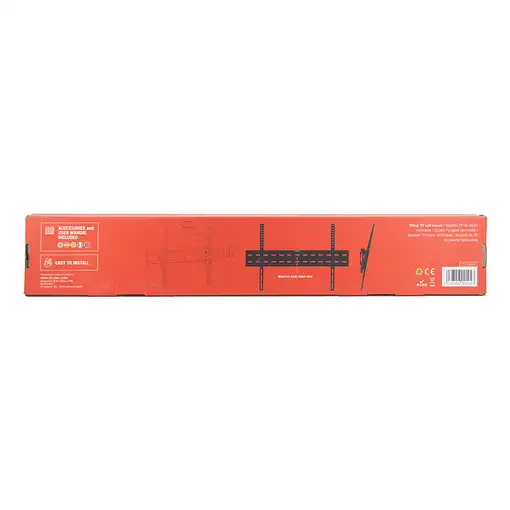 Soporte TV pared inclinable 32''-70'' VESA máx 600x400 peso máx 35kg