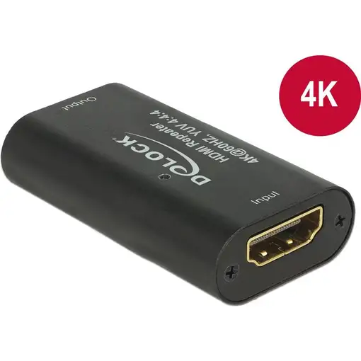 DeLOCK 11462 cambiador de género para cable HDMI Negro
