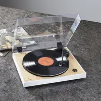 Tocadiscos Vinilo 33/45 RPM Audio-Technica AT3600L Madera/Blanco Thomson TT350