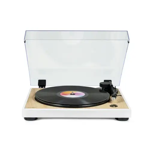 Tocadiscos Vinilo 33/45 RPM Audio-Technica AT3600L Madera/Blanco Thomson TT350