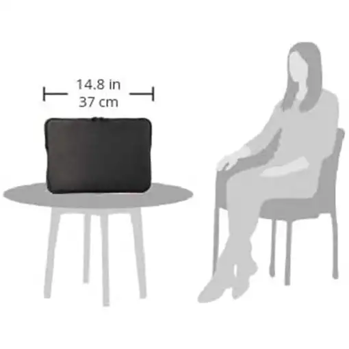Rivacase 5123 33,8 cm (13.3'') Funda Gris